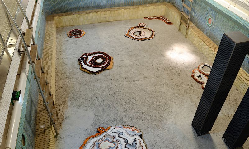 Mooie schimmel op de vloer