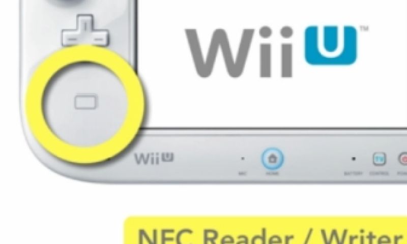 Wii U-controller ondersteunt NFC en mirrort tv