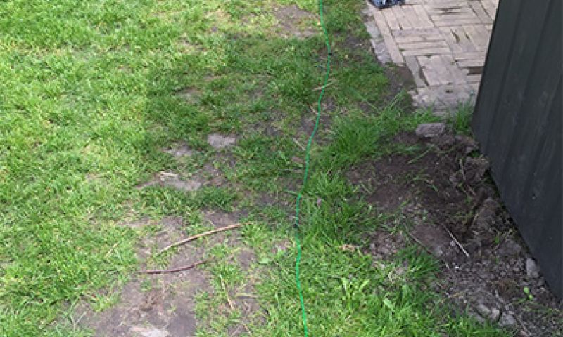 Duurtest Robomow: de installatie van de robotmaaier