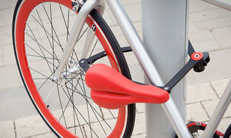 Zet je fiets op slot met je zadel