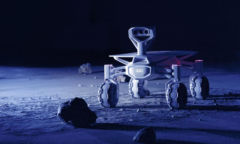 Audi gaat naar de maan (en rijdt daar 3,6 km/u)