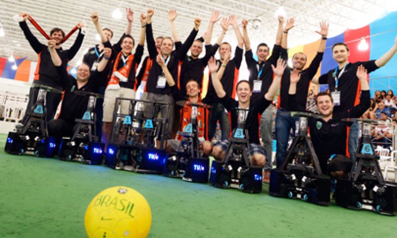 Video: zo werd 'Robo-Oranje' wereldkampioen