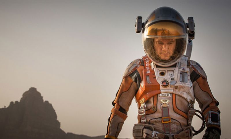 Buitenaardse première voor The Martian