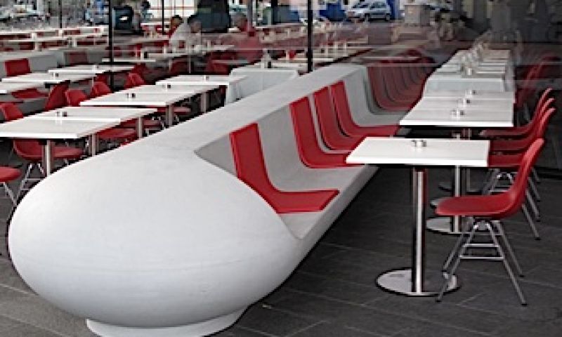 Een maaltijd in de badkuip