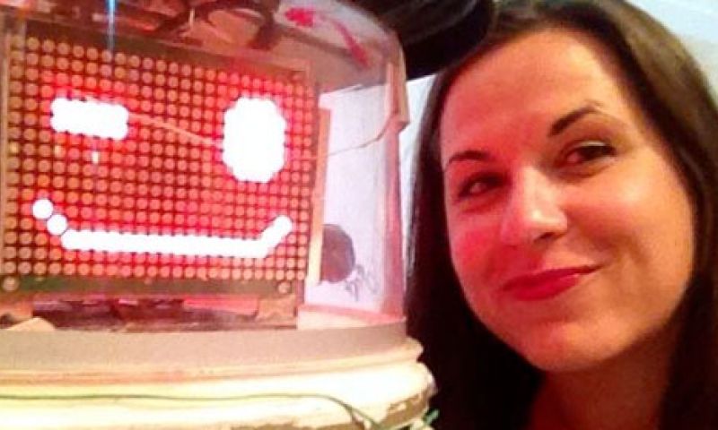 Bestemming bereikt: liftende robot komt aan in Victoria