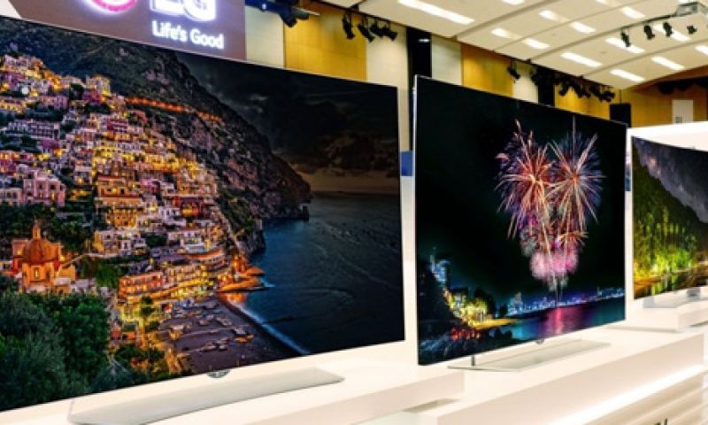 LG presenteert platte oled-tv's met 4K-resolutie