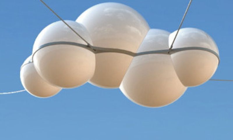Lichtgevende wolken