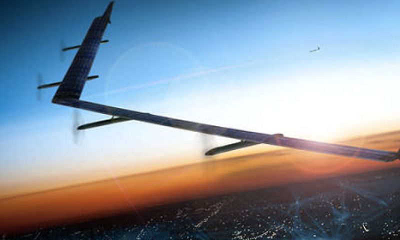 Facebook gaat enorme internetdrones testen deze zomer