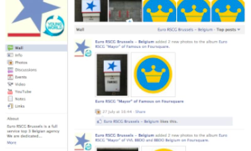 Reclamestrijd via location based services