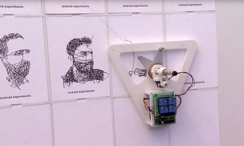 Algoritme tekent unieke portretten met pen