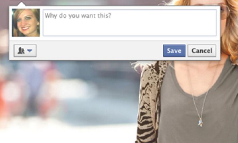 Facebook Want-knop is voor sommigen een Collect-knop