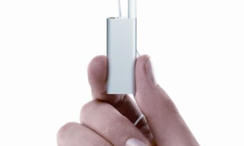 Piepkleine nieuwe iPod Shuffle