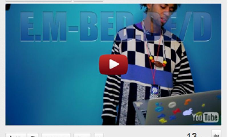 Rapper maakt ode aan embedden