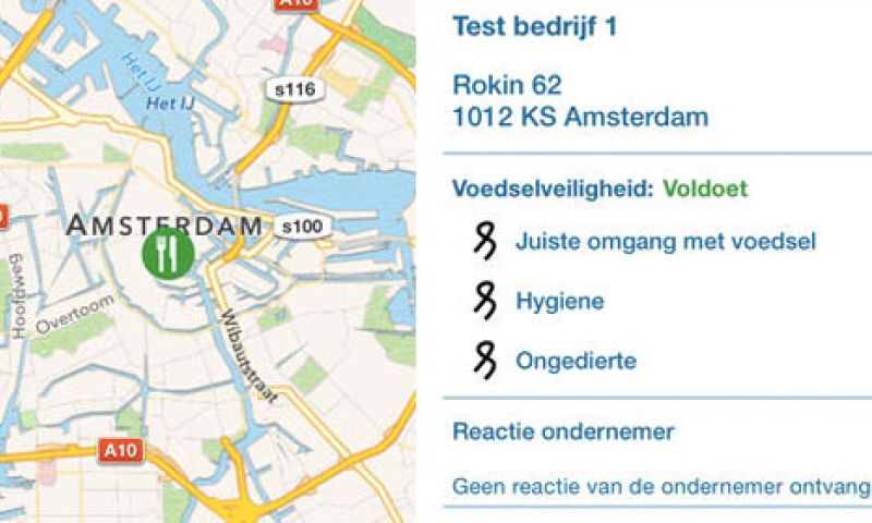 Vies of schoon? App meldt welke lunchrooms onhygiënisch zijn