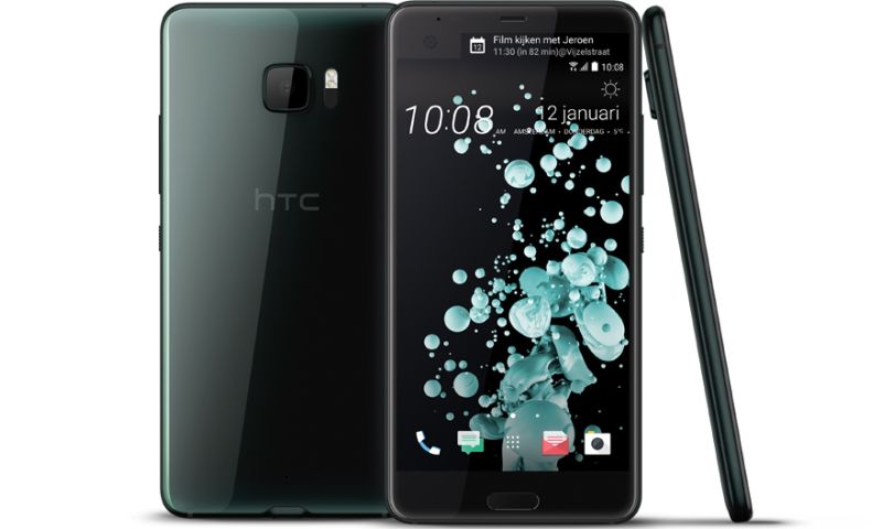 HTC-toestel heeft extra schermpje, geen 3,5mm jack