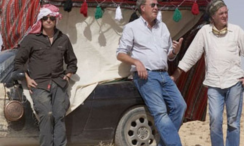 Top Gear neemt revanche op the Stig
