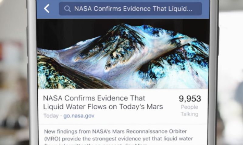 Alle 2 biljoen openbare Facebook-berichten nu doorzoekbaar