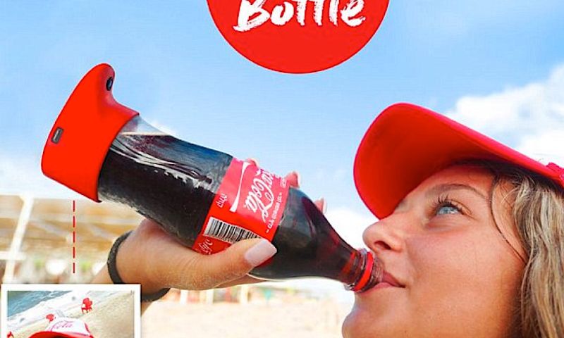 Coca-Cola maakt een selfie-fles
