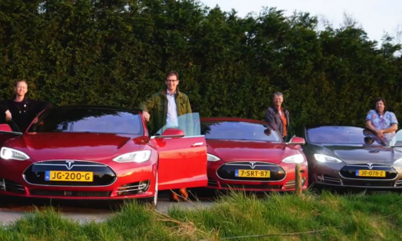 Nederlanders breken 'wereldrecord elektrisch rijden'