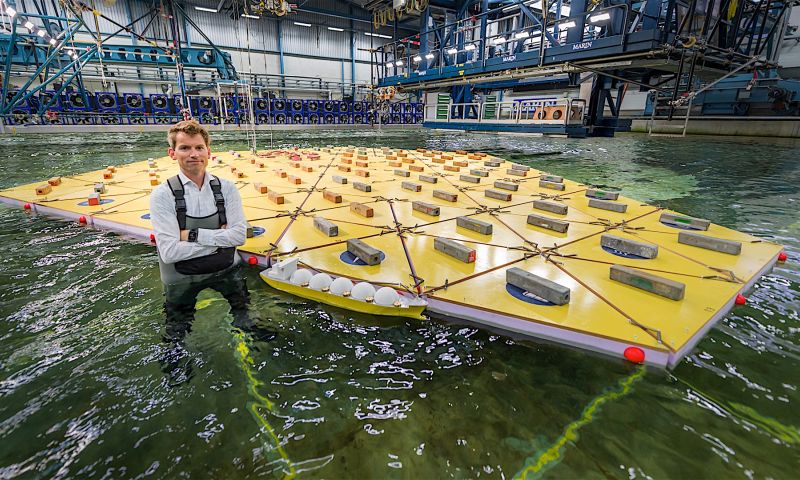 Leven op een drijvend mega-eiland 