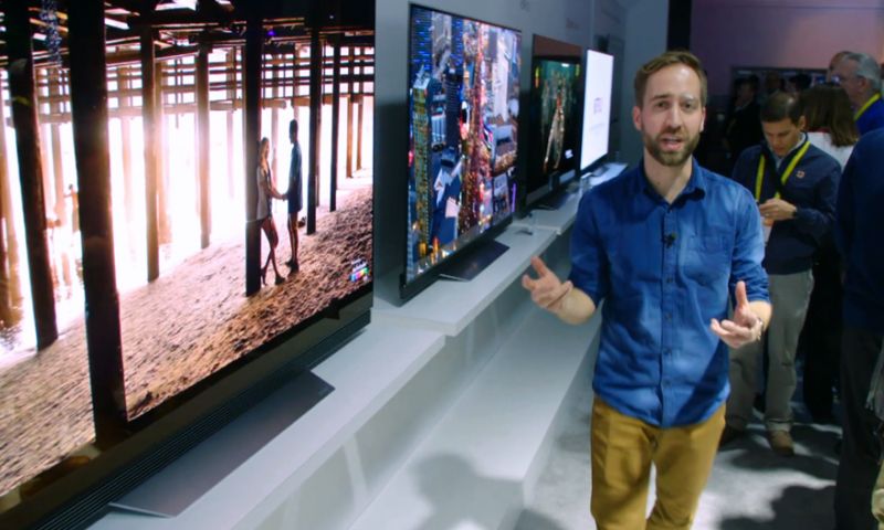 Bright Stuff: OLED-tv's, flinterdunne tv's op de CES