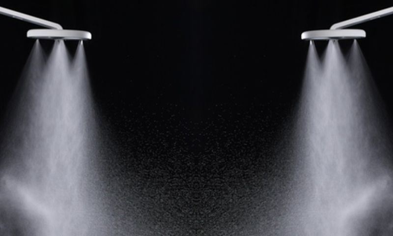 Deze 'mistdouche' gebruikt 70 procent minder water