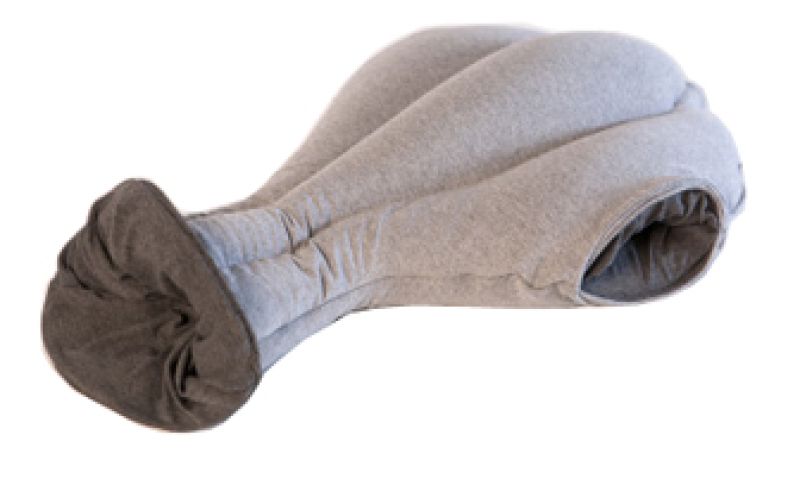 Nu even niet met struisvogelkussen