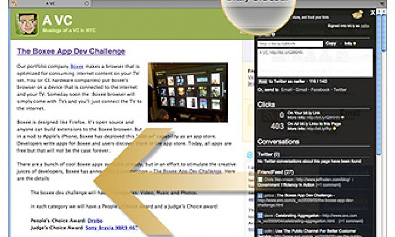 Bit.ly sidebar