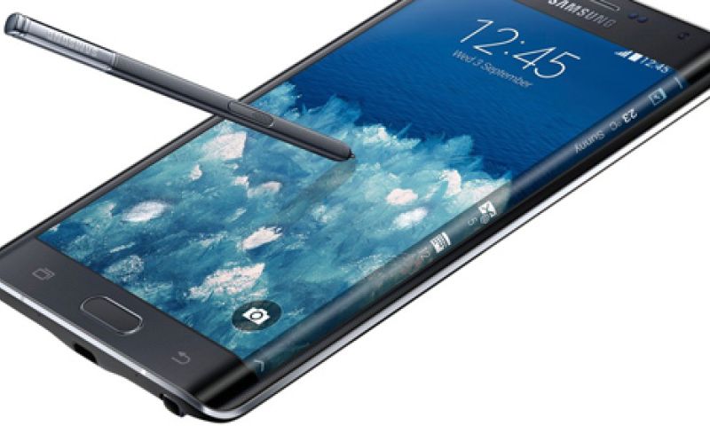 Nieuwe Samsung-phablet gaat over de rand