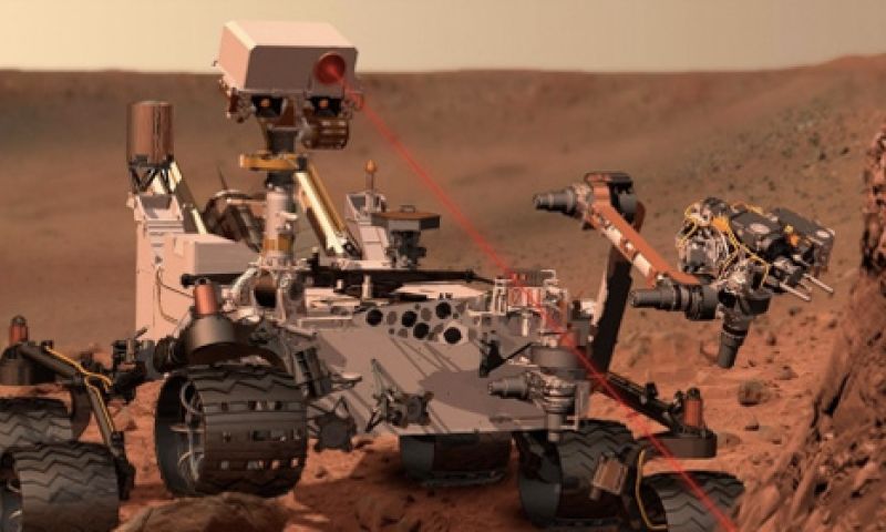 Na 2 jaar op Mars bereikt Curiosity zijn bestemming