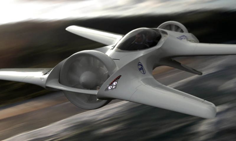 DeLorean bouwt een 'vliegende Formule 1-wagen'