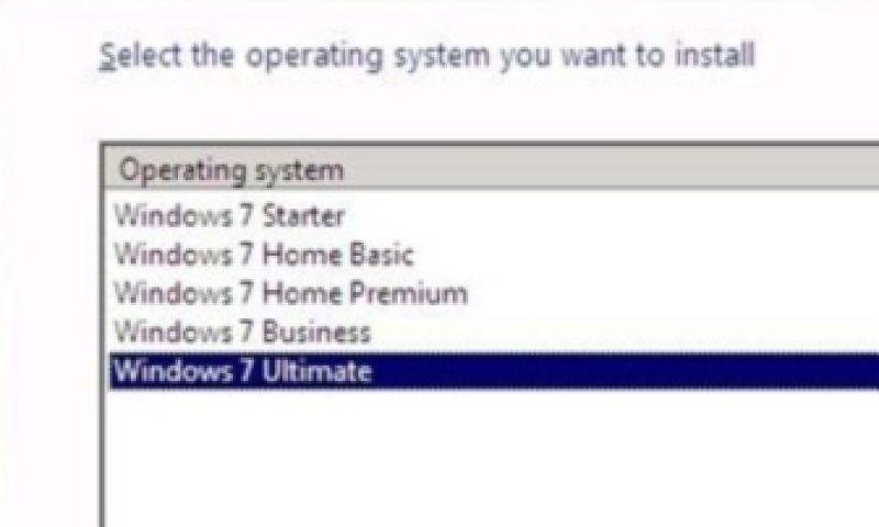 Windows 7 in zes smaken