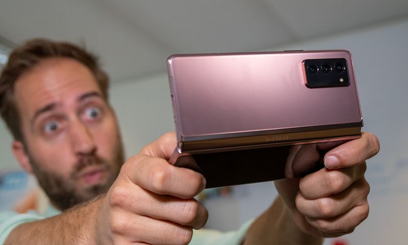 opvouwbare smartphone samsung vouwbare telefoon galaxy fold