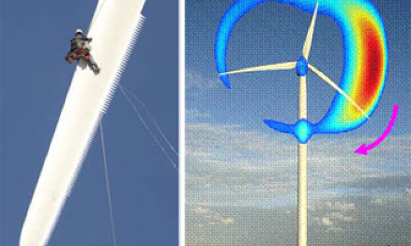 Stillere windmolens met dank aan een uil