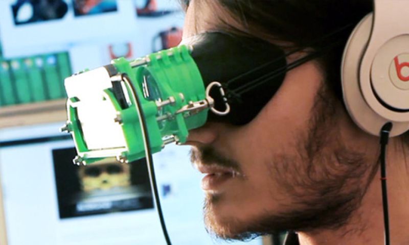 Rivaal voor Oculus? Virtualreality-bril uit de 3d-printer