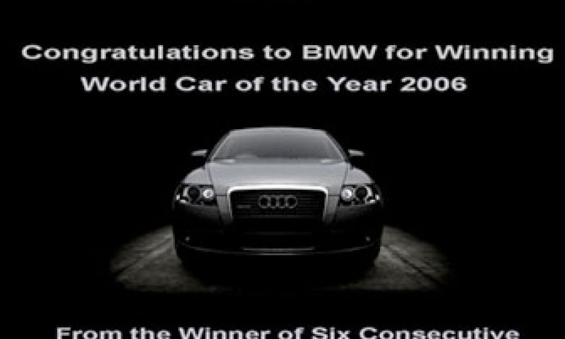 Audi en BMW vechten het uit op straat