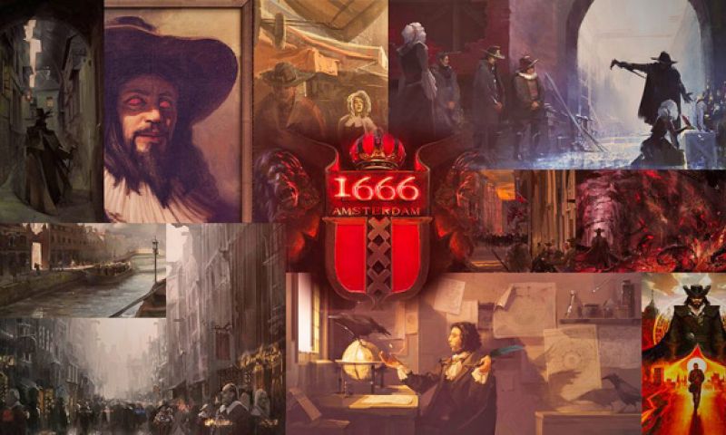 Beelden 'verloren game' 1666: Amsterdam getoond