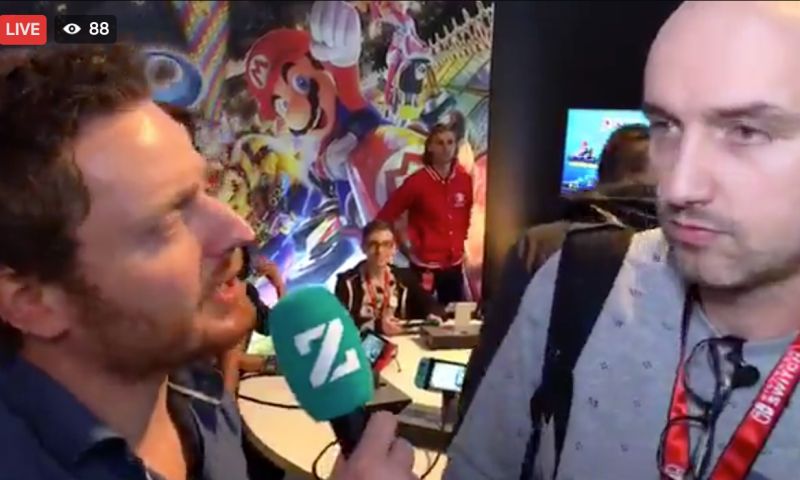 Terugkijken: eerste ervaringen Nintendo Switch live vanuit Frankfurt