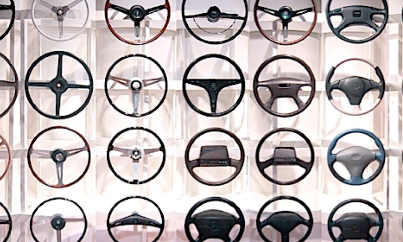 Toch sturen in Google's zelfrijdende auto