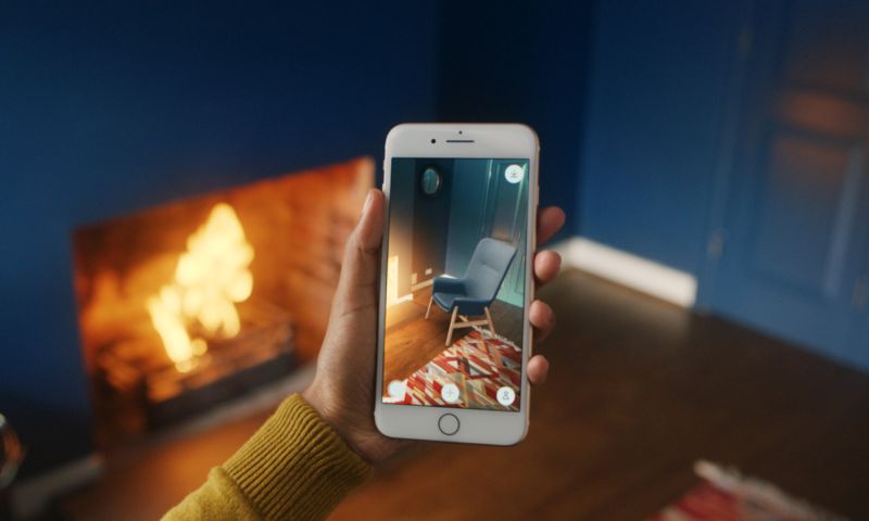 Nieuwe Ikea-app voor meubels testen in augmented reality