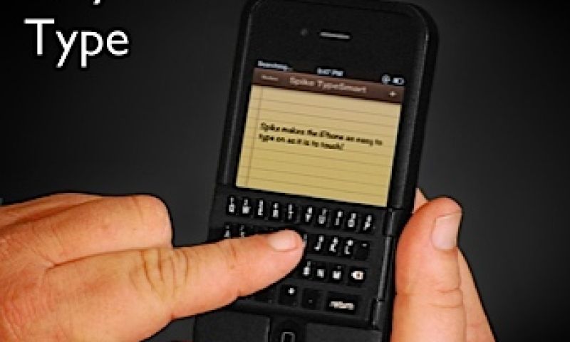 Liever druktoetsen? Case maakt van iPhone een soort Blackberry