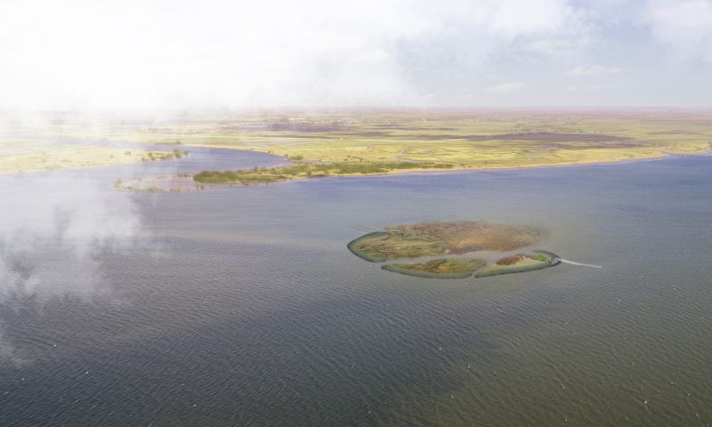 Nieuw eiland in Haringvliet zoekt naam