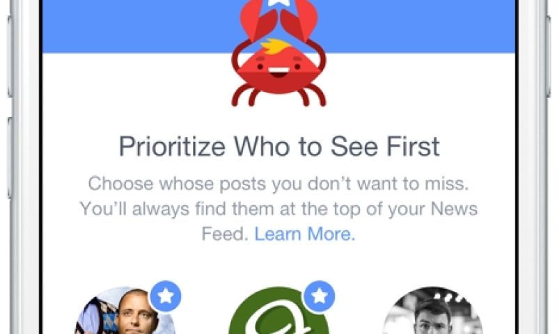 Facebook laat je nu zelf je tijdlijn inrichten