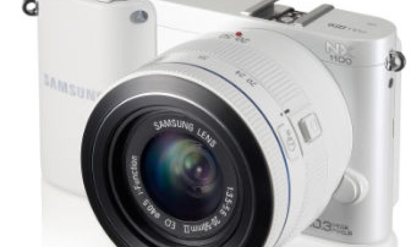 Nieuwe compacte systeemcamera Samsung met wifi