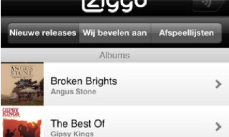 Ziggo Muziek gaat strijd aan met Spotify