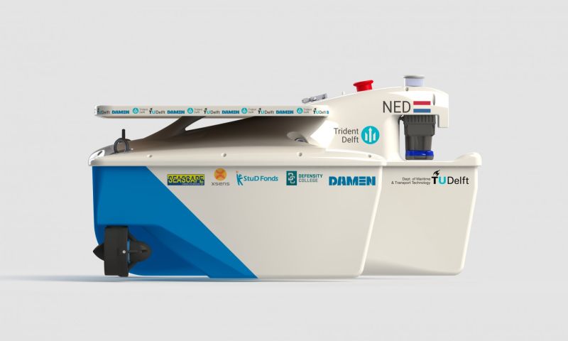 TU Delft autonome boot trident roboboat