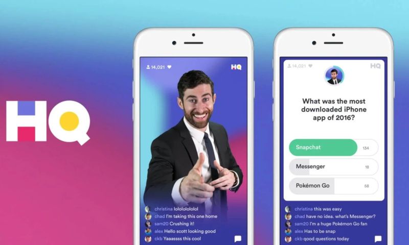 Quiz-app HQ maakt doorstart anderhalve maand na sluiting