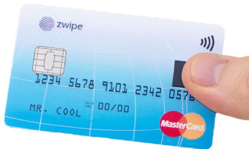 Nieuwe Mastercard krijgt vingerafdrukscanner