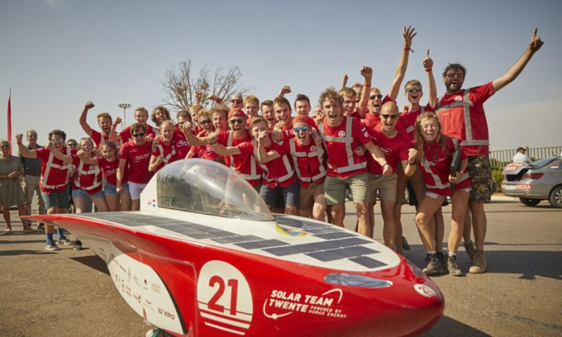 zonne auto zonneauto twente solar challenge marokko