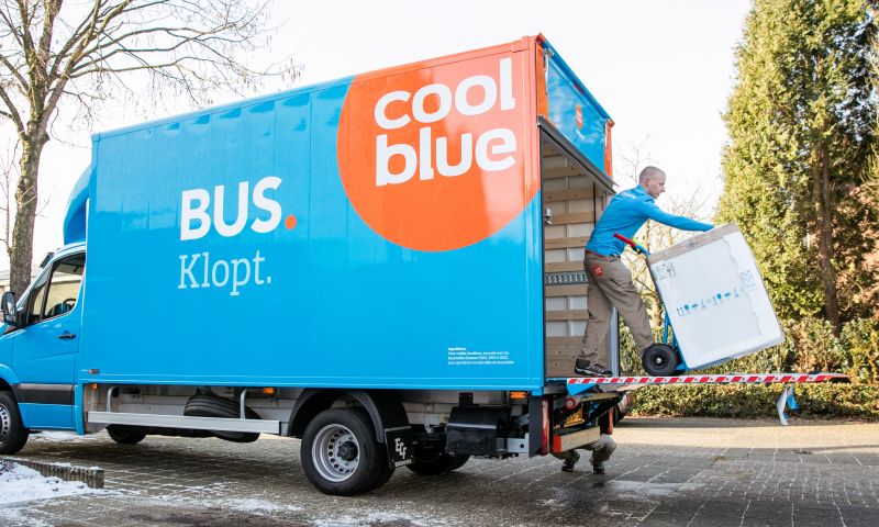 Coolblue gaat witgoed zelf bezorgen: 'een eerste stap'